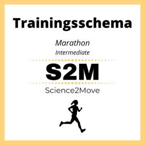 Trainingsschema Marathon - intermediate niveau (4x per week)